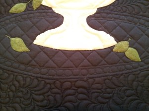 Elaine's quilt detail