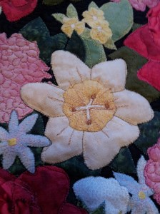 Elaine's quilt detail