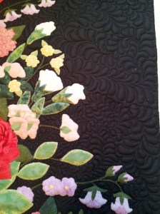Elaine's quilt detail