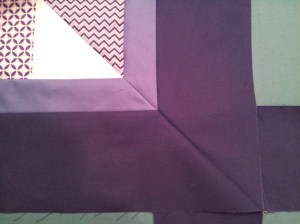 Mitered double border.