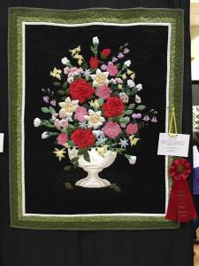 Elaine's "From Dad's Garden" quilt